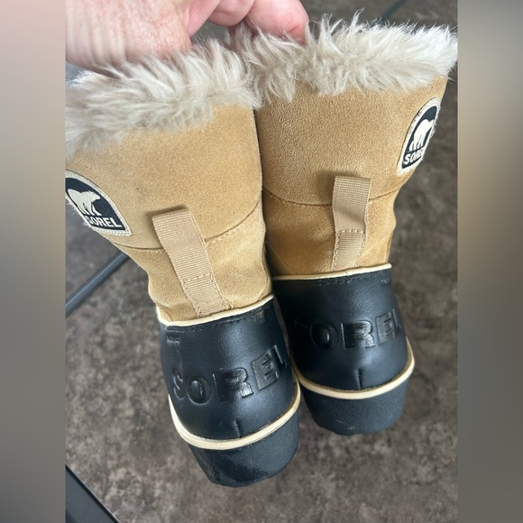 Sorel Boots TIVOLI II Women’s Size 7 Mid Calf Lace Up Fur Lined Winter Snow - Picture 8 of 10